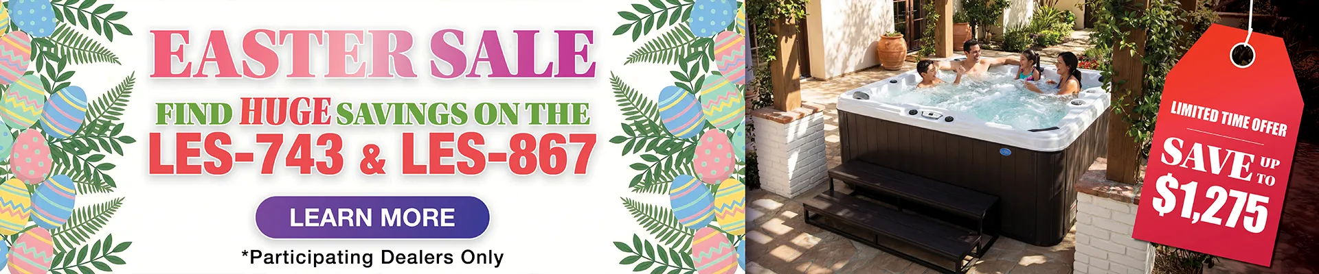 Calspas hot tub being used in a family setting - Taylor